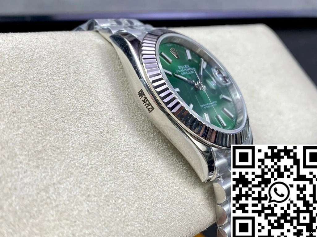 Factory Green Dial M126334-0028 Datejust EW Rolex 0306